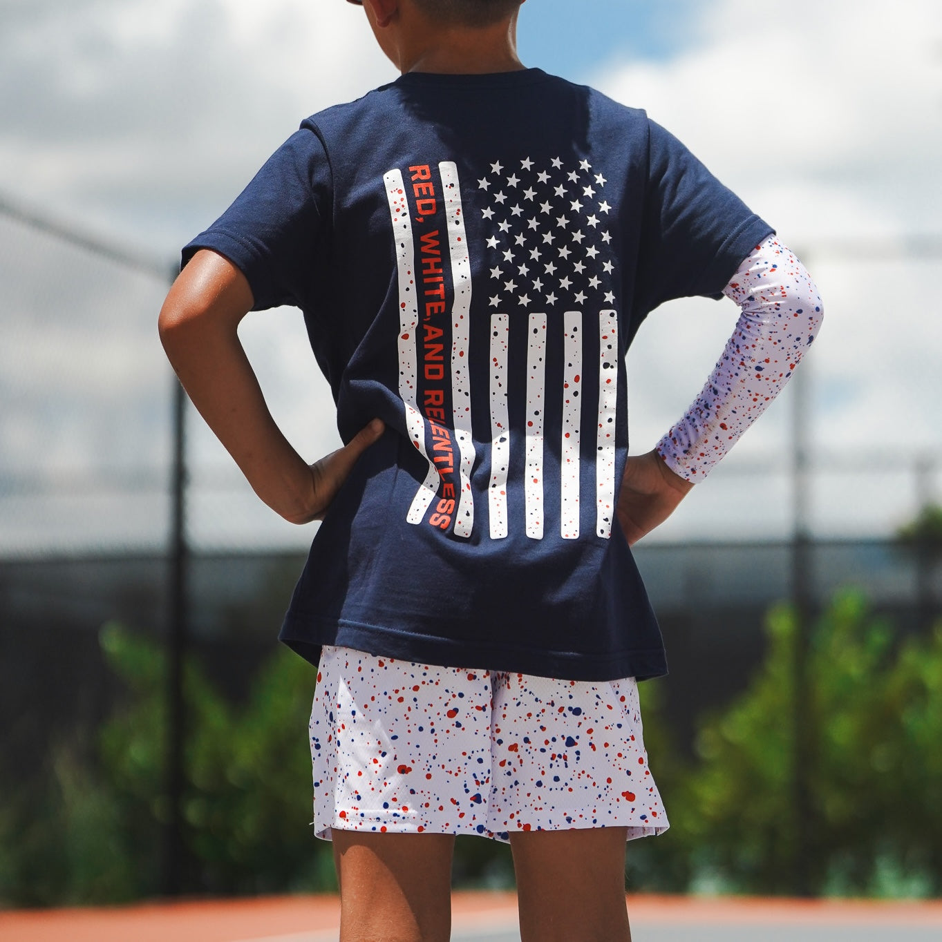 Red, White & Relentless T-Shirt