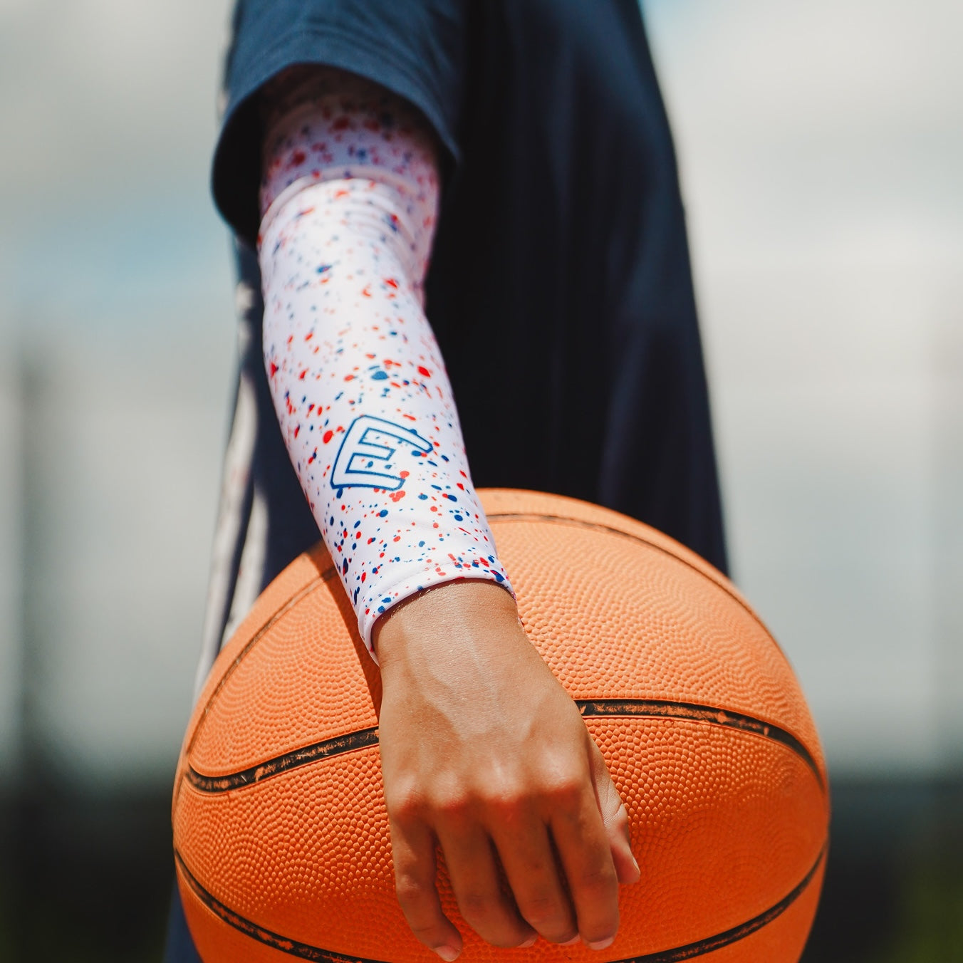 Red, White & Relentless Arm Sleeve