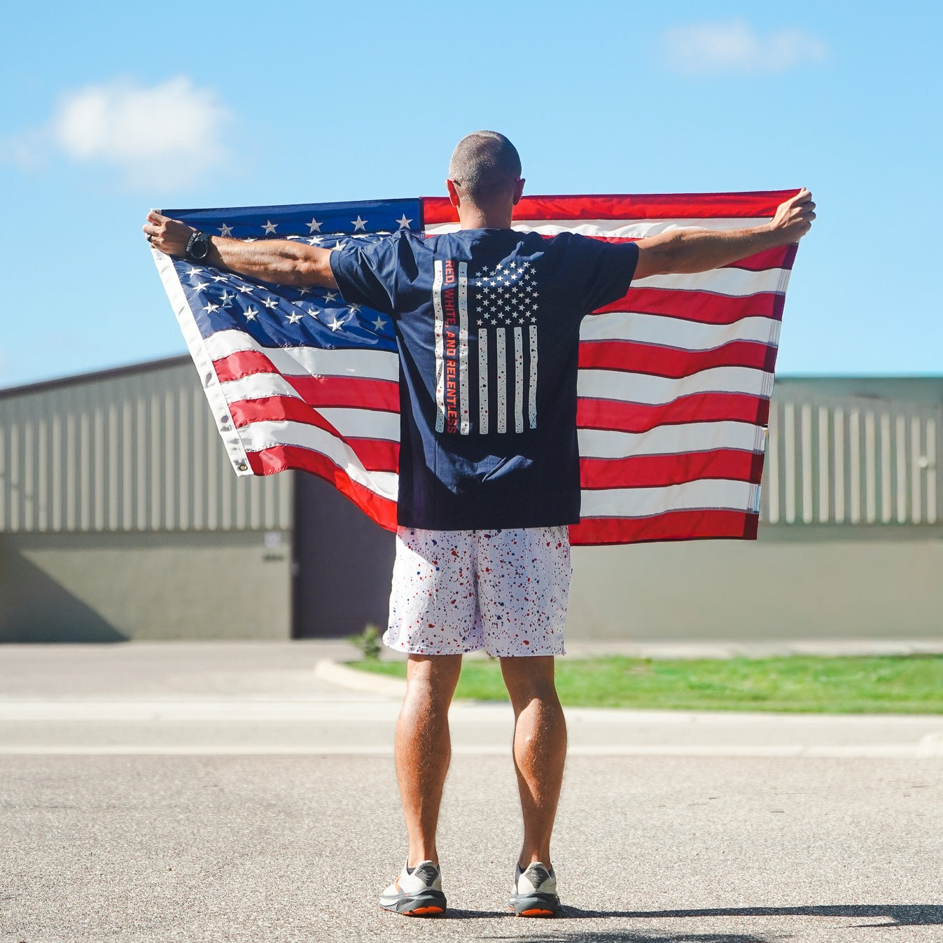Red, White & Relentless T-Shirt