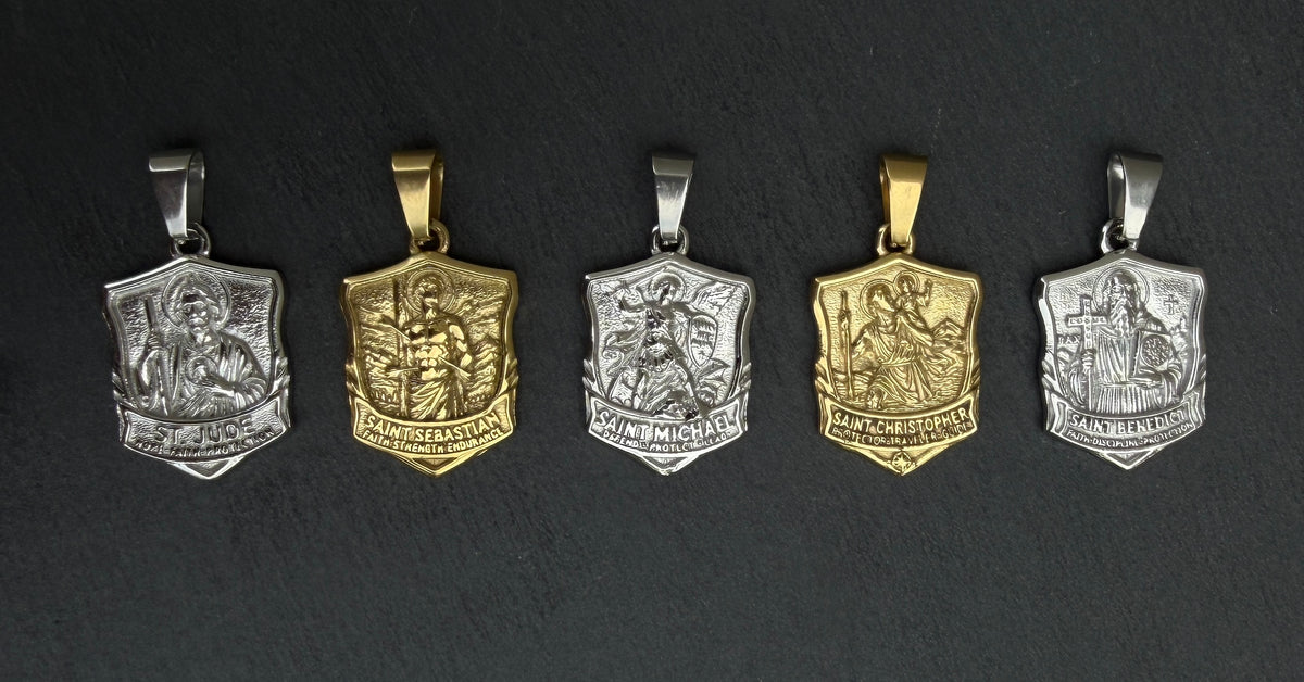 Saint Pendant Necklaces