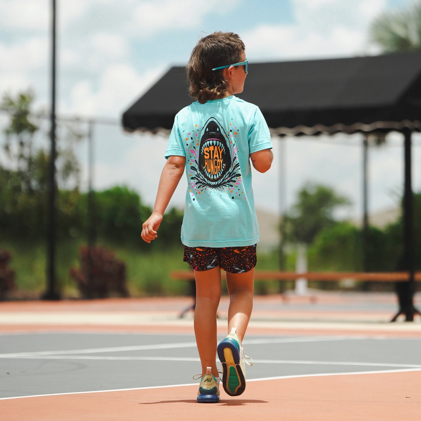 Stay Hungry Shark Shorts