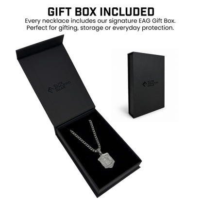 Pro Saint Benedict Pendant Necklace - Stainless Steel