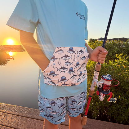Tight Lines Short Sleeve Hoodie