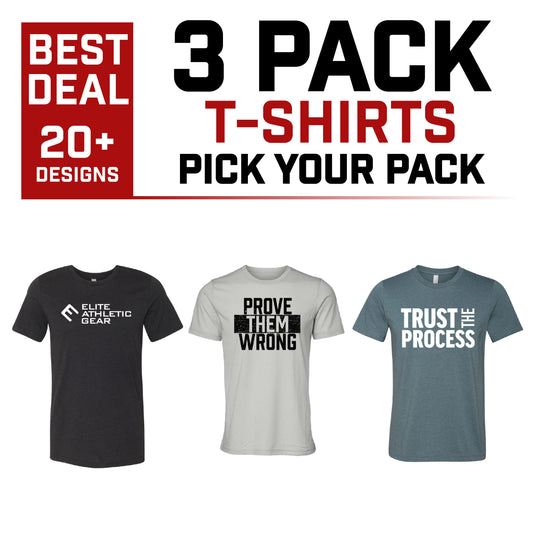 3 Pack T-Shirts | Pick Your Pack