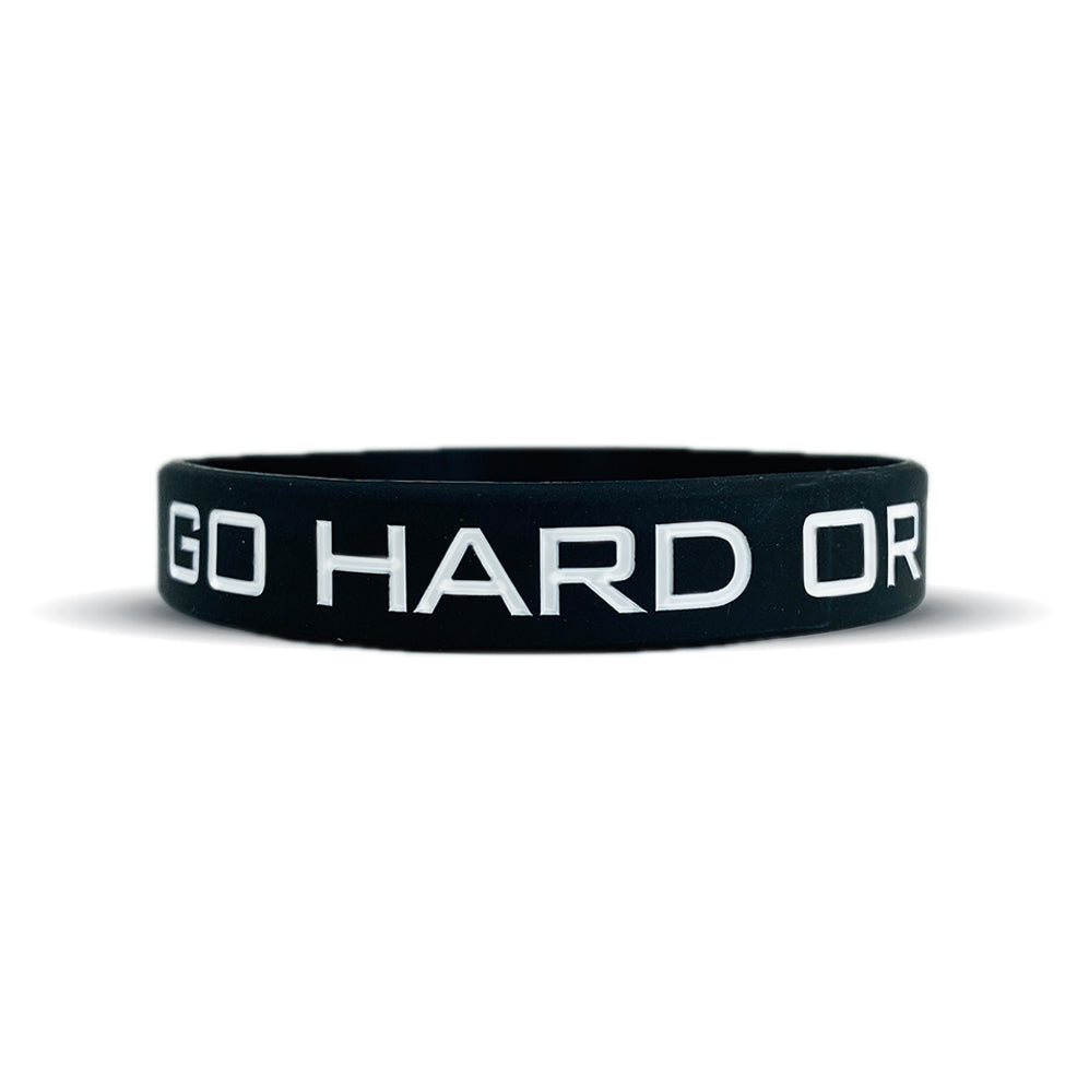 GO HARD OR GO HOME Wristband