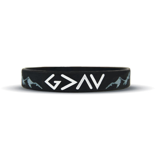 God Is Greater Than The Highs and Lows Wristband