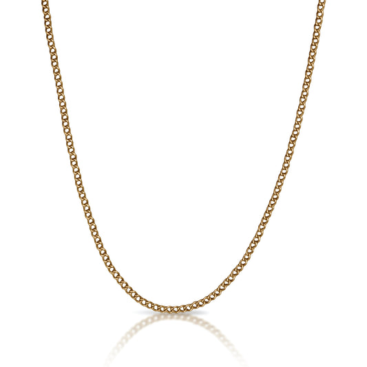 Chain Necklace - 14K Gold Plated Stainless Steel