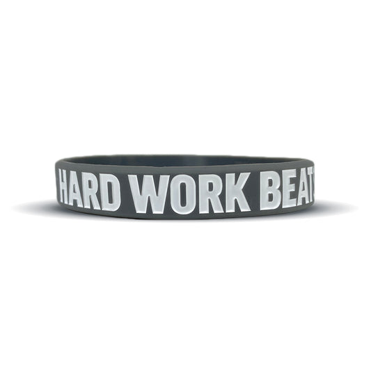 HARD WORK BEATS TALENT Wristband