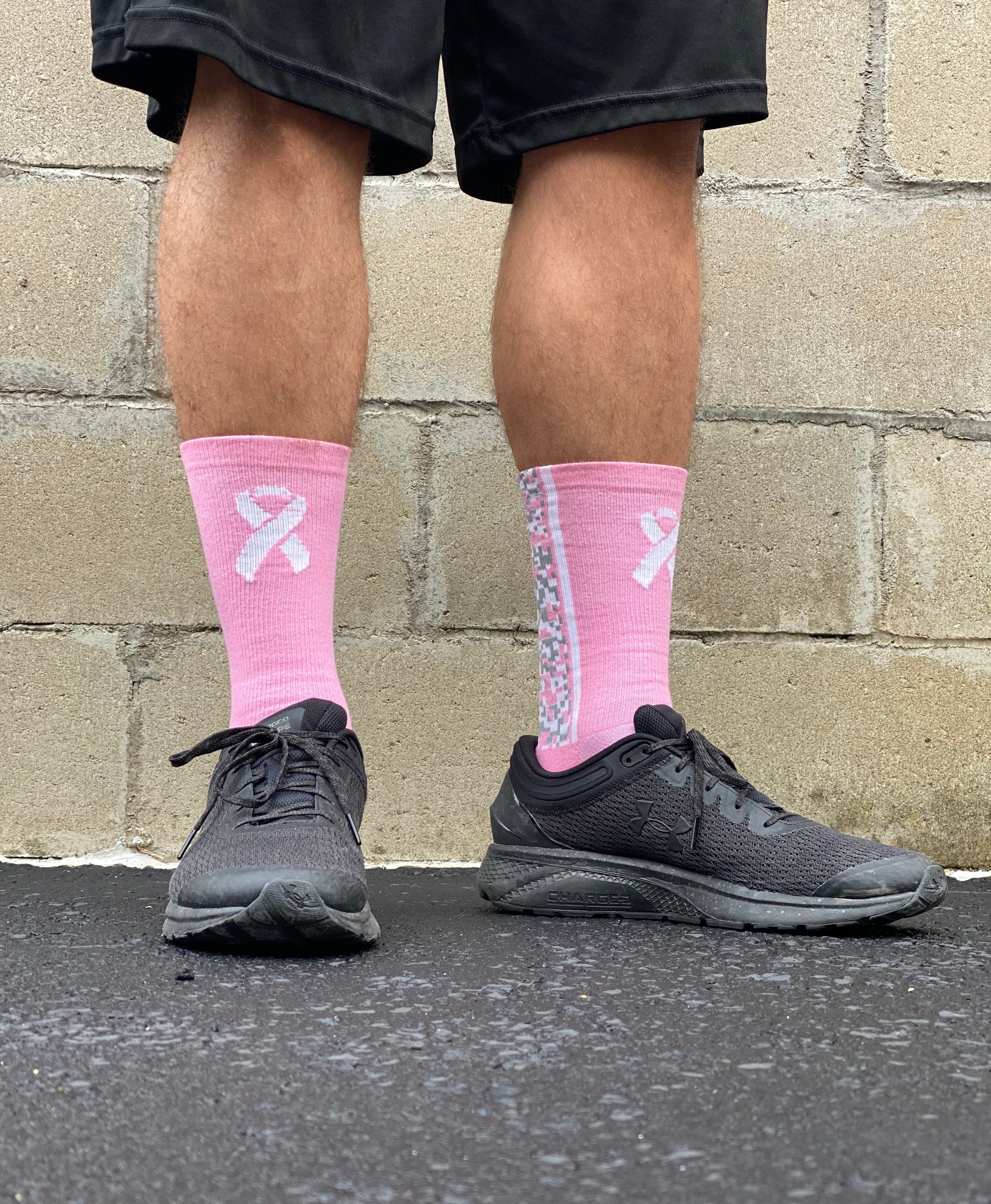 Breast Cancer Awareness Crew Socks