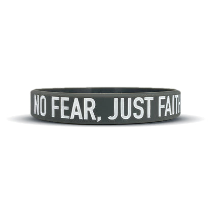 NO FEAR, JUST FAITH Wristband