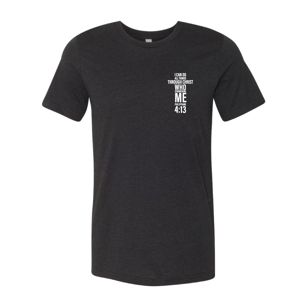 Philippians 4:13 Cross T-Shirt – Elite Athletic Gear