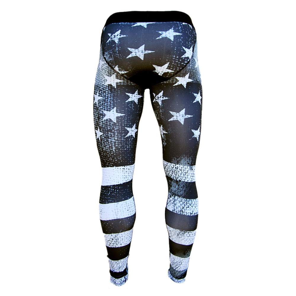 Shadow Old Glory Compression Tights
